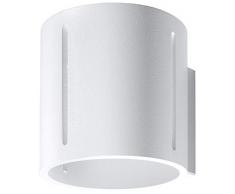 Sollux Lighting Inez Applique murale en aluminium Blanc