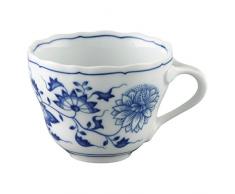 Hutschreuter 02001-720002-14742 Tasse 4 Haute Seule, Porcelaine, Bleu, 25 x 20,5 x 7,9 cm