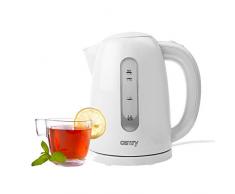 CAMRY CR 1254 W bouilloire Ã©lectrique, Plastique, Blanc