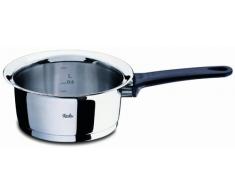 Fissler Intensa Casserole sans Couvercle 16Â cm 1,4Â l, Manche Noir Argent