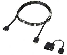 Akasa Vegas M Ruban 15 LED Vert 50 cm