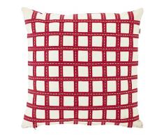 Dutch Decor Brino â Coussin, 45x45 cm, Fuchsia - Coton