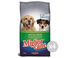 Miglior Cane Lot de 4 Meilleures soupes pour Chien Spécialmenu kg 4 + légumes Nourriture pour Chiens