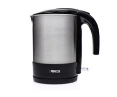 Princess Bouilloire 236039, 1,7L, Acier Inoxydable brossé, 1.7 liters, INOX, Noir
