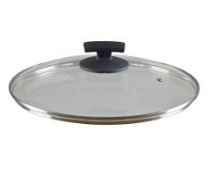 BEPER Couvercle de Casserole en Verre, Multicolore, 20Â cm