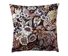 Nadja Wedin design Flores â Housse de Coussin 48 X 48 cm, Marron