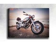 Bonamaison Peinture sur toile, multicolore, 40 x 60 cm - ConÃ§u et fabriquÃ© en Turquie