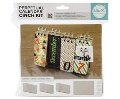 Nous R Memory Keepers Papier Cinch Kit Calendrier perpétuel 8.75-inch x 9.25-inch, Housses, Pages et Fil