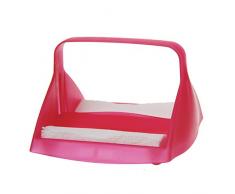 Excelsa Arc-en-Ciel avec Porte-Serviettes pour Serviettes de Table Rouge