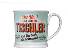 H&H 195000071 Tasse, Porcelaine, Mehrfarbig, 12 x 8,7 x 8,7 cm