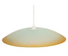 Tosel 13527 Suspension Tondo Verre 60 W E27 Orange Mat