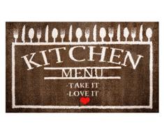 LifeStyle-Mat Paillasson pour Porte dentrée intérieur extérieur Tapis Antidérapants Lavable