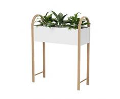 Umbra 1013879-668 Vase, Blanc et Naturel, Regular