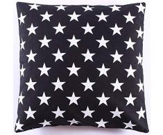 La Finesse - Housse de Coussin carrÃ©e dÃ©corative 50 x 50 cm pour la Maison en Coton pour Le Salon, Le canapÃ©, la Chambre Ã Coucher, Tissu colorÃ©, Taille Unique