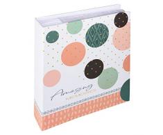 walther design ME-487-R Amazing Memories, Mémo slip-in album 200 photos 13x18 cm, saumon