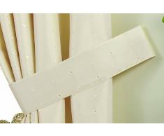 Curtina embrasses à  Rideaux tissées Hudson - Naturel