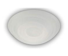 Niermann Standby Plafonnier, Verre, Alabaster Art, 35 x 13, E27 230 volts