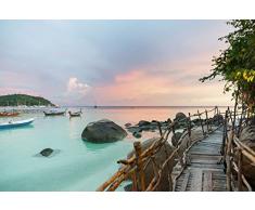 Papier Peint poster panoramique PATTAYA THAILANDE 4 x 2,70 m | DÃ©co et photo murale XXL QualitÃ© HD Scenolia