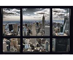 Empire Poster Ciel de New York avec Accessoire