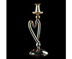 Art de Murano Chandelier, Ambre, Moyenne