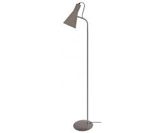 Tosel 95099 Lampadaire Funnel Acier 60 W E27 Taupe