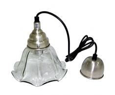 Better & Best Lampe de plafond avec plafonnier rond, transparent, 18Â x 18Â x 18Â cm