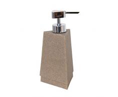 MSV 141844 Distributeur Savon Suez en polyresine Marron, 30 x 20 x 15 cm