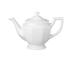 Rosenthal 10430-800001-14240 Théière 4, Porcelaine, Blanc, 23,8 x 17 x 16,5 cm