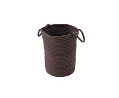 Thedecofactory 450424 Tapis Chocolat 45X30X40 Coton Tamtam, 30 x 45 x 1,5 cm