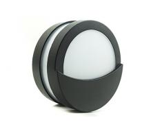 BES Applique Murale extÃ©rieure LED SMD 5 W, lumiÃ¨re Blanche Ronde