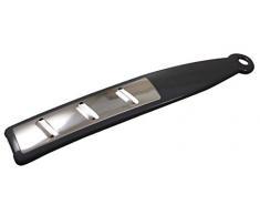 Fackelmann 45477 Sybaris Collection Trancheuse à fruits et légumes en acier inoxydable Gris 29 cm