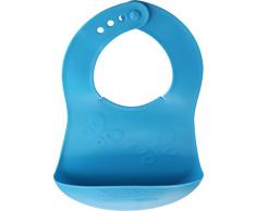 Tescoma Bavoir avec Poche Papillons, Bleu, 33.2Â x 21.0Â x 3.5Â cm