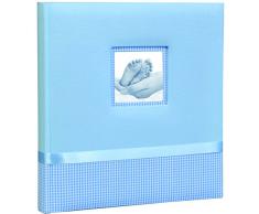 Henzo Album de bÃ©bÃ© Billy Album Photo, dautres, 30,5Â x 28Â x 4Â cm, Autres, Bleu, 30.5 x 28 x 4 cm