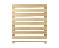 H&H Home, Tapis de Douche, Bois, 60Â x 60Â cm