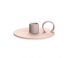 Cooee Design Dusty Bougeoir INOX Rose 13 cm