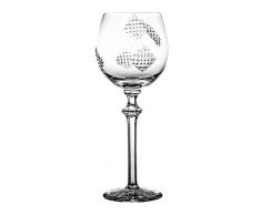 Crystaljulia 06473 Verre Ã Vin Cristal Transparent
