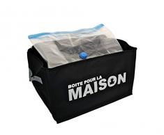 Boite de Rangement Family, 210 L, Taille L, Noir