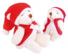 Efco 45, 7 cm NoÃ«l Ours en Peluche Assortis