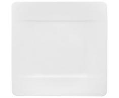 Villeroy & Boch 10-4510-2640 Assiette Ã Dessert Porcelaine Blanc 25 x 25 x 9,1 cm 1 Assiette