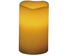 Beco 882.00 Bougie en cire à LED Piles 3 x AAA non incluses Champagne 7,6 x 12,7 cm