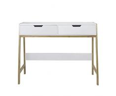 Dcasa Console 2 tiroirs de Rangement pour dÃ©corations Festival Articles pour la Maison Unisexe Adulte, Couleur Unique