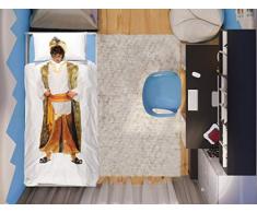 Italian Bed Linen Aladin Parure de lit pour Enfant 1 Place