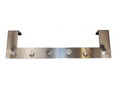 Jocca 6Â Crochet de Porte Cintre, mÃ©tal, Multicolore, 39Â x 11Â x 4.3Â cm