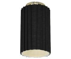 Grande lanterne motif snood holly plissiert (noir)