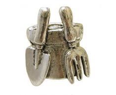 Element Gifts Pins en Ã©tain pour Pot de Fleurs et Outils ArgentÃ© Taille Unique