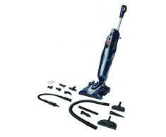 Hoover HPS700 H-Pure 700, Aspirateur Vapeur 2 en 1, Bleu et Gris