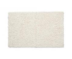 Croydex Super Doux à Motif Tapis de Salle de Bain avec Dos antidérapant, Coton, crème, 1 x 50 x 80 cm