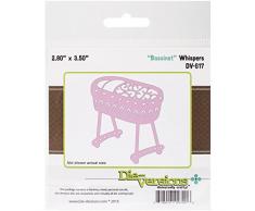 Die-Versions Whispers Die Couffin, 2.80-inch x 3.50-inch, Acrylique, Multicolore