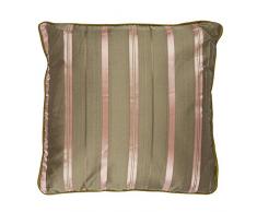 Thedecofactory 430223 Coussin, Polyester, Rose, 40 x 40 x 3 cm