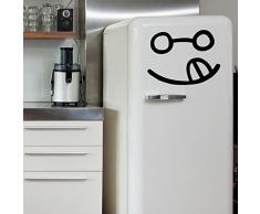 Chispum VICOC063M - Sticker décoratif, 41 x 57,5 cm, Design Figure réfrigérateur 03